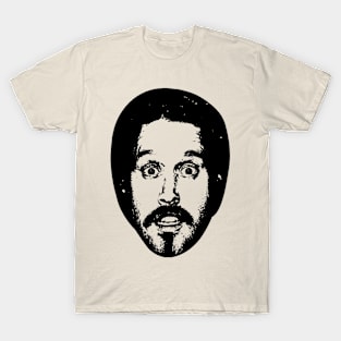 T.J. Miller Funny Face: Humorous Artwork for Comedy Enthusiasts T-Shirt